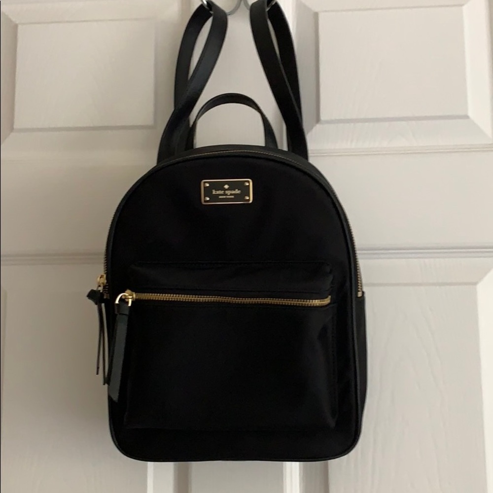 Kate Spade Black Backpack